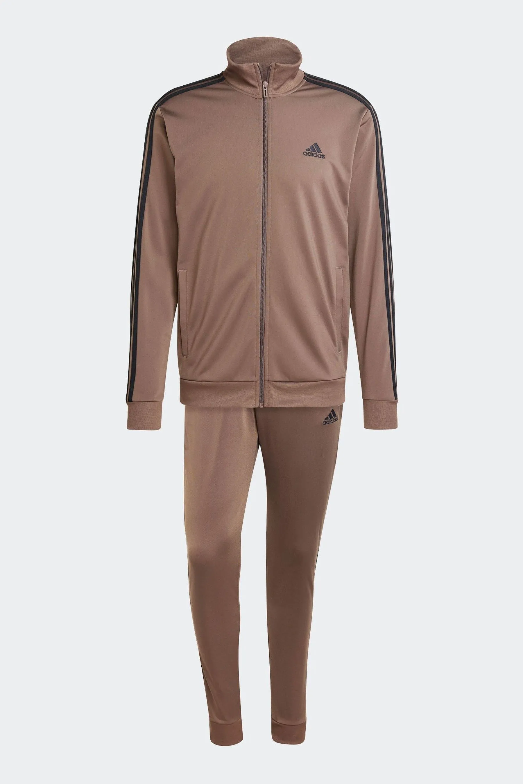 adidas - Tuta in tricot basic con 3 strisce