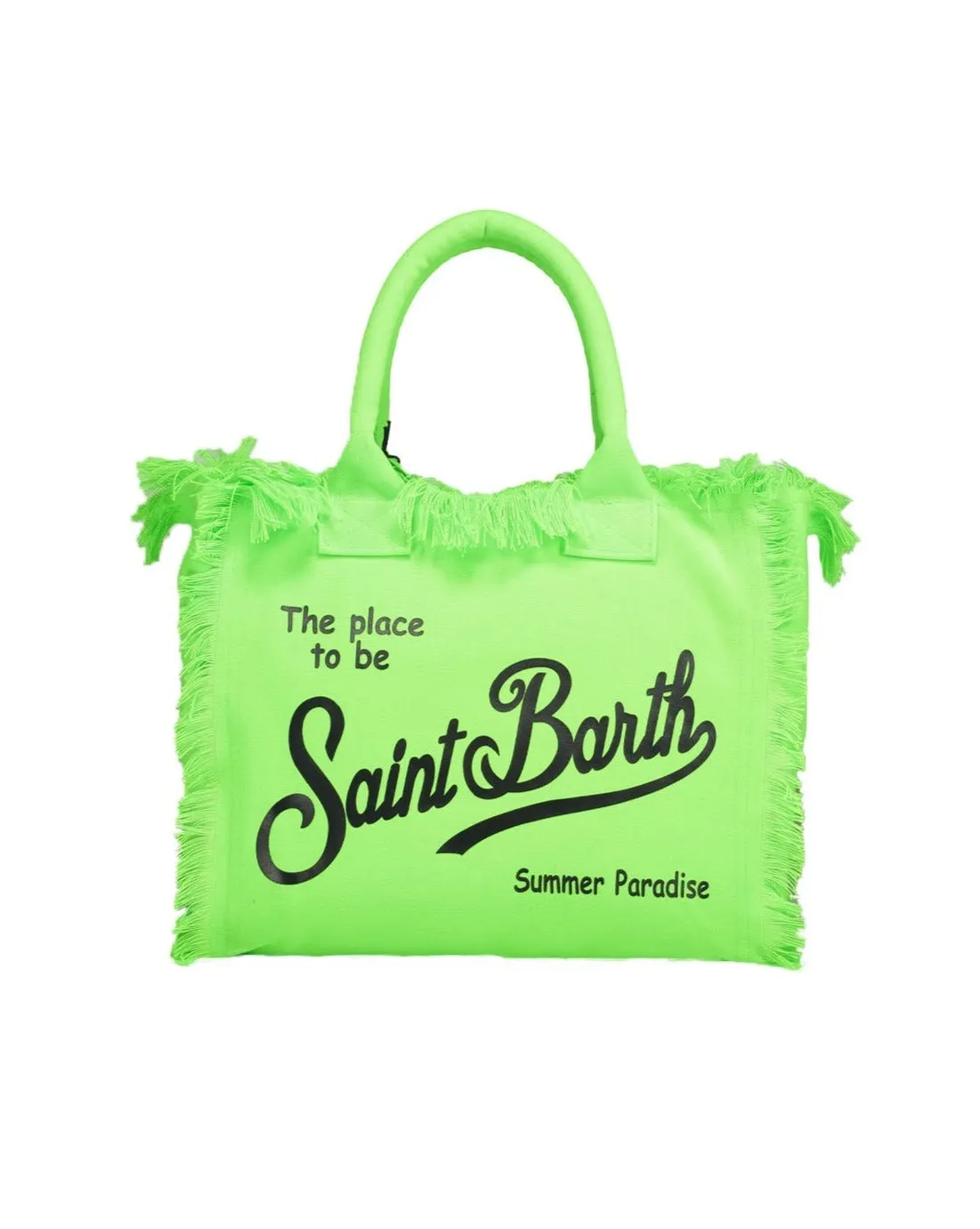 Borsa Vanity verde fluo