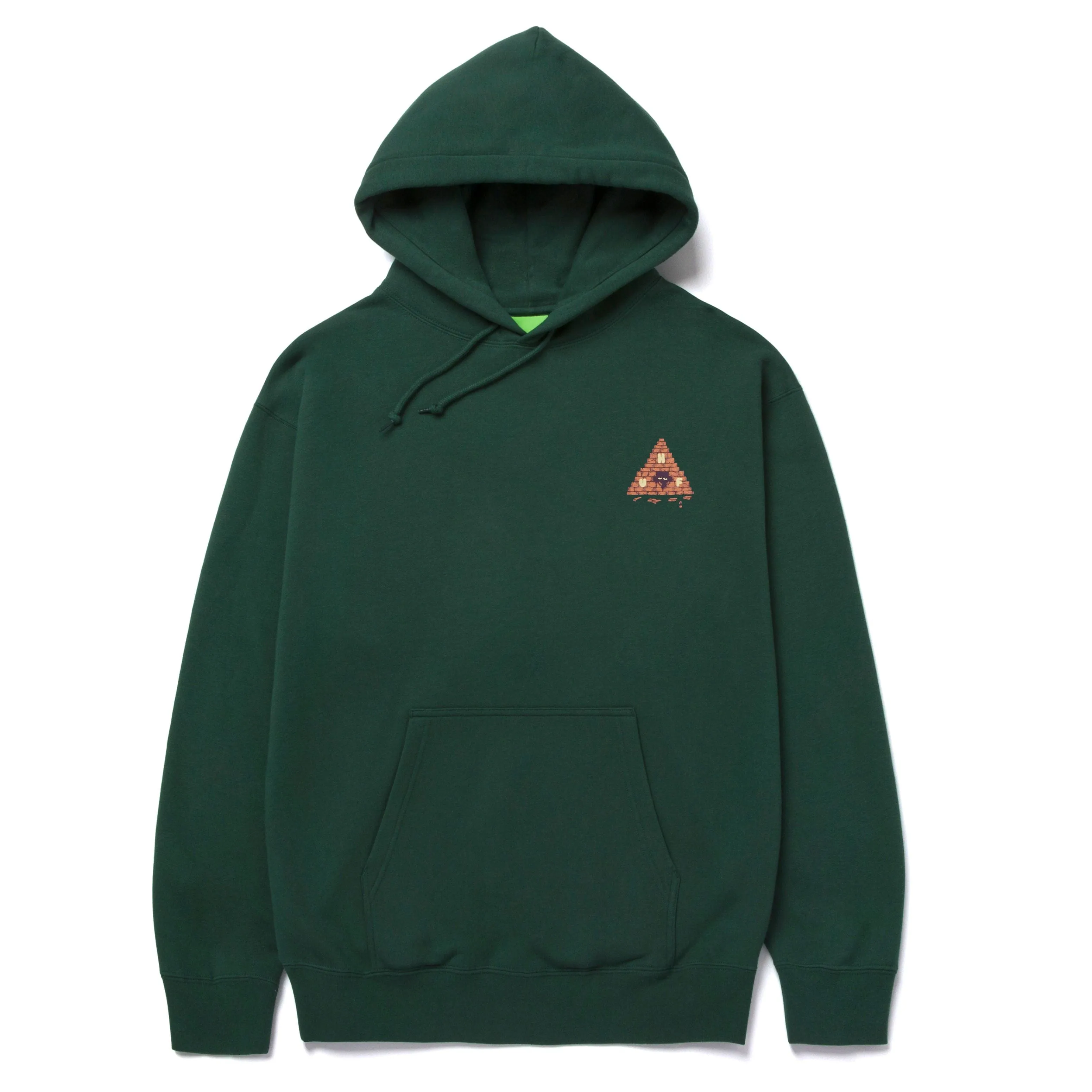 BRICK LURK P/O HOODIE - FOREST GREEN