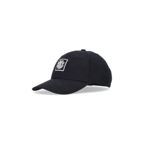 cappellino visiera curva uomo treelogo cap FLINT BLACK