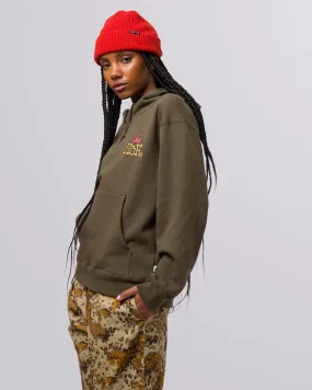 HUF CROWN P/O HOODIE - OLIVE