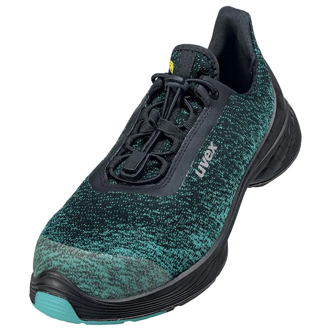 Scarpe basse antinfortunistiche S1P Uvex 68242, , Unisex tg. 48, col. Nero , con puntale di sicurezza