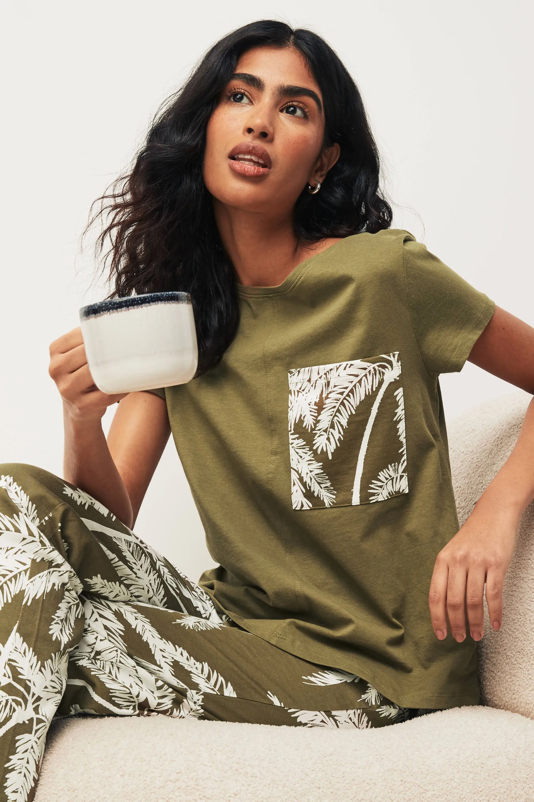Short Sleeve 100% Cotton Pyjamas    