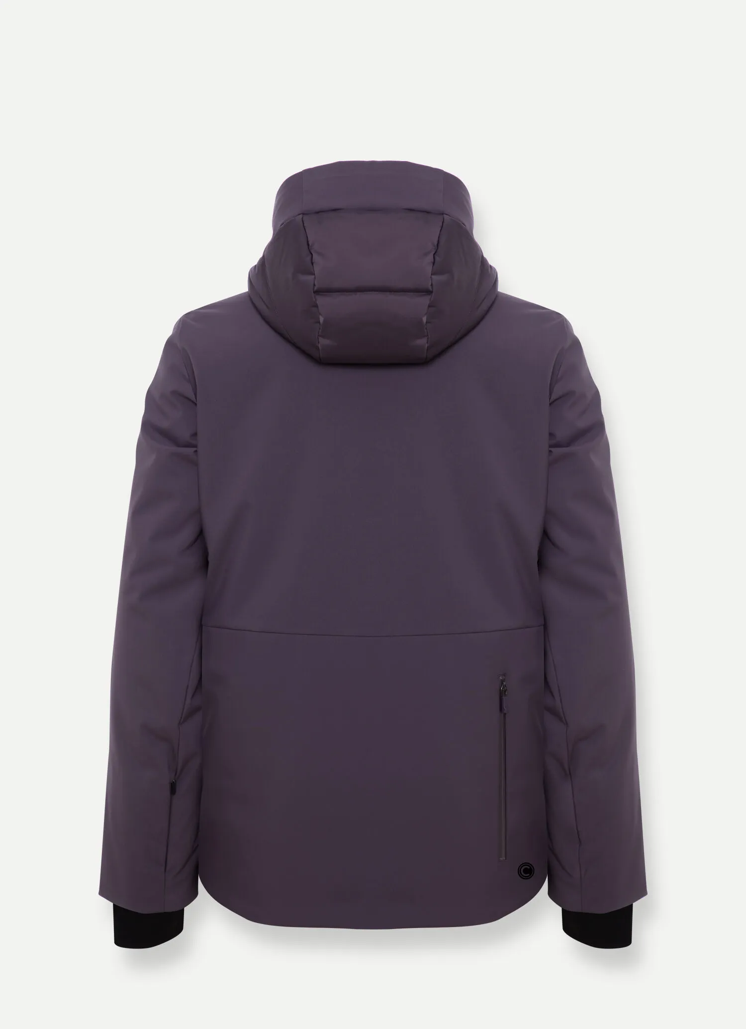 Stretch fabric ski jacket